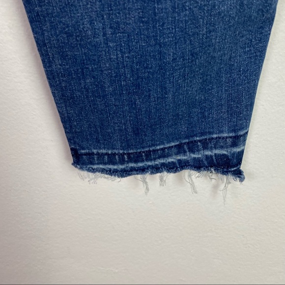 Madewell Women's Curvy High-Rise Skinny Jeans: Drop Step-Hem Edition Size 33P - Picture 16 of 16